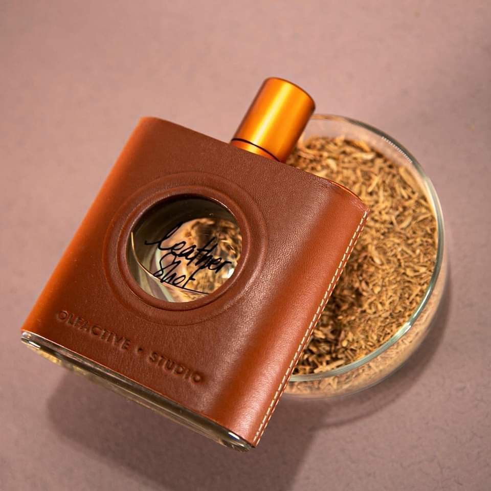 Leather Shot - Bloom Perfumery London